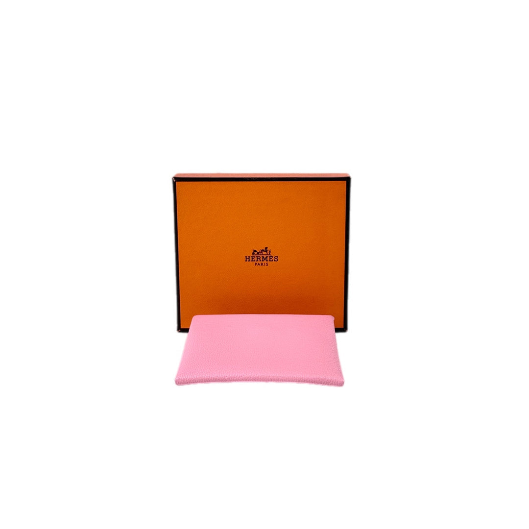 Hermes Pink Bastia Coin Purse