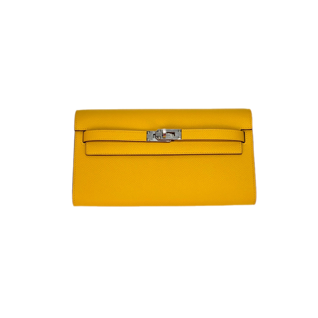 Hermes Kelly To Go Epsom Jaune Amber - Jiaxyk