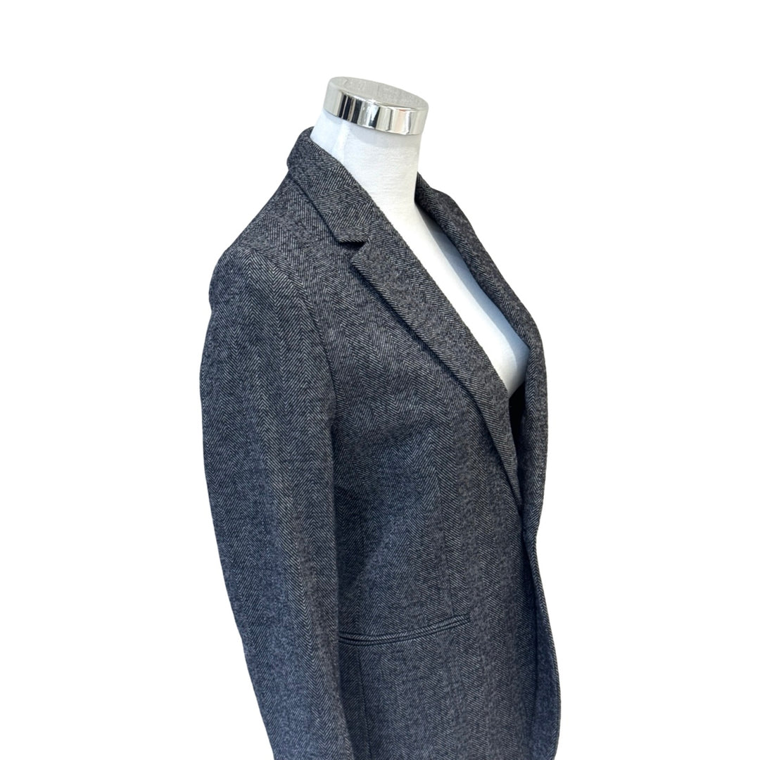 Dior Gray Single-Breasted Wool Jacket #34
