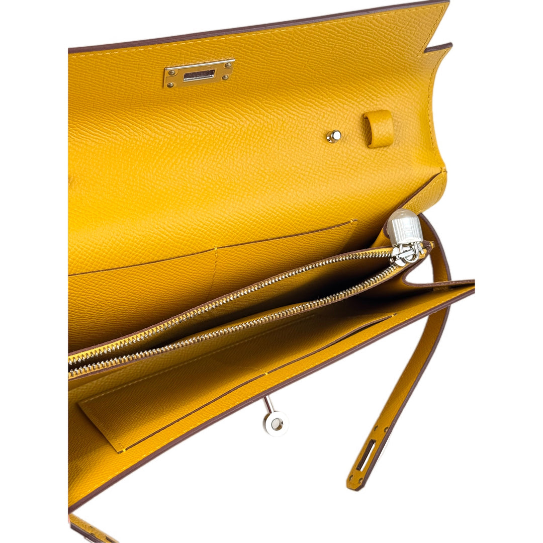 Hermes Kelly To Go Epsom Jaune Amber - Jiaxyk