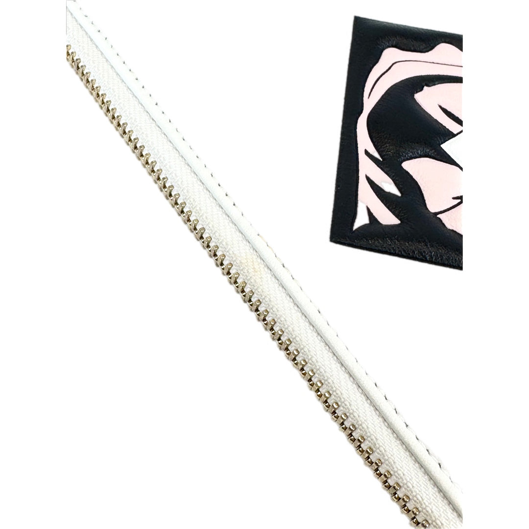 Dior White Pouch with Charm