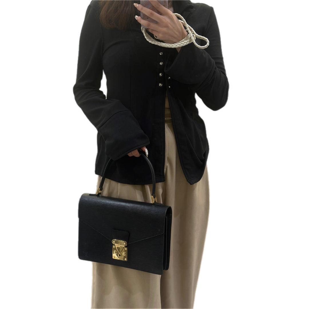 Louis Vuitton Concorde Epi Black Bag - Jiaxyk