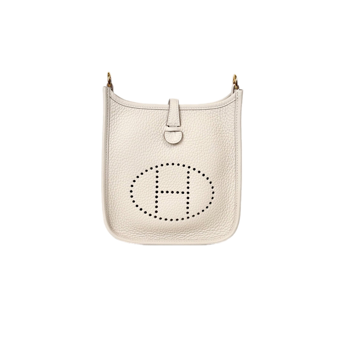 Hermes Evelyne Mini Bag Craie