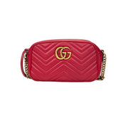 Gucci Marmont Small Red Camera Bag - Jiaxyk