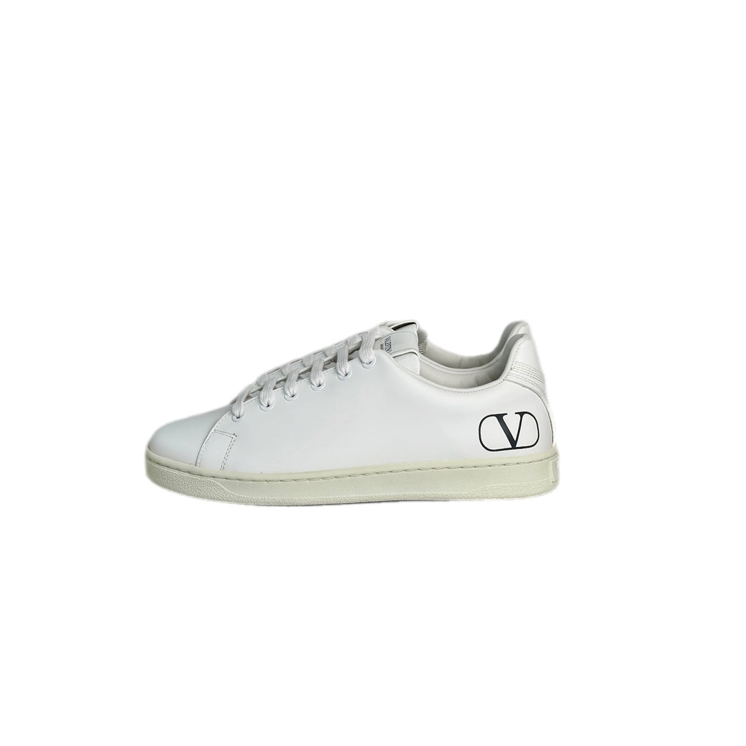 Valentino White Leather Sneaker #37