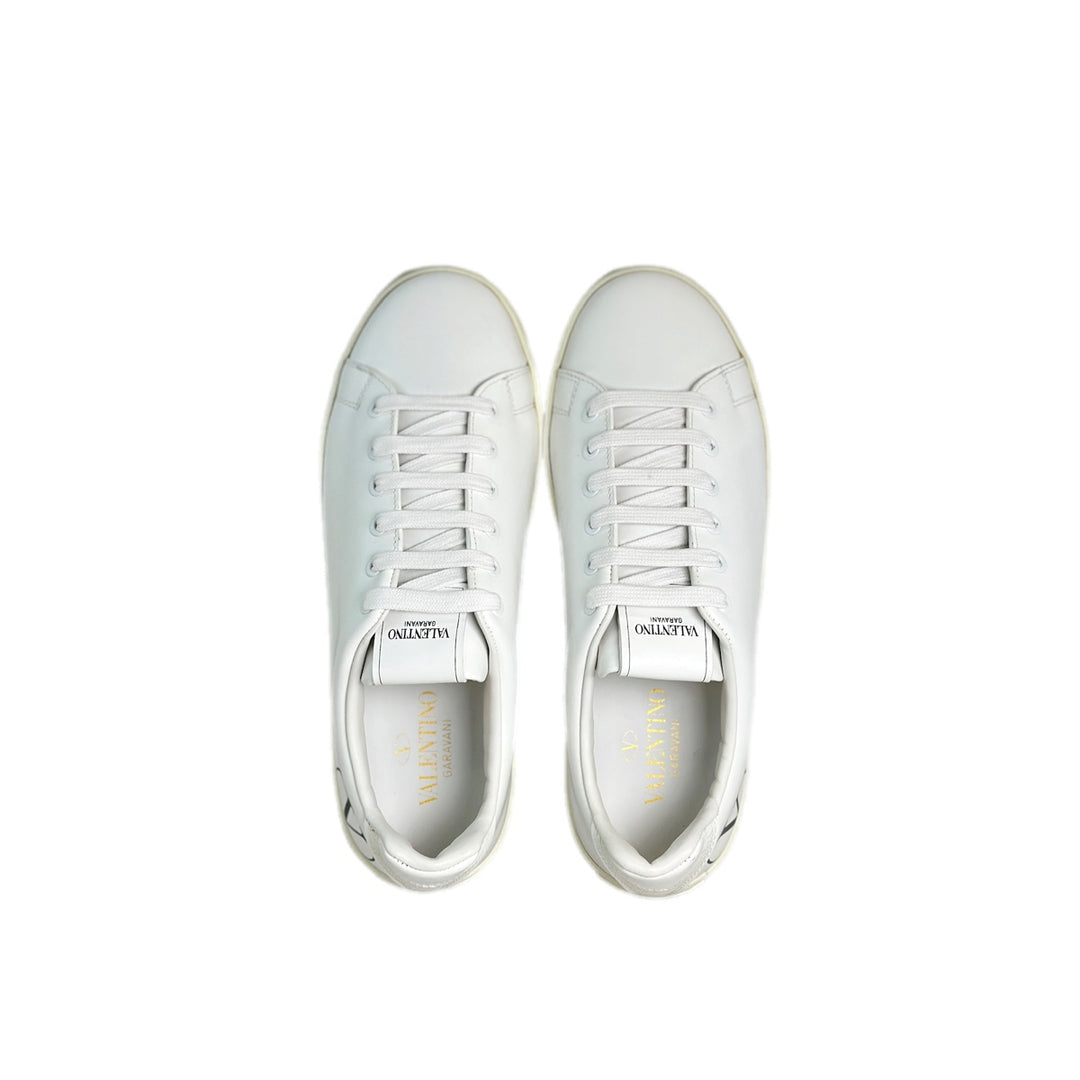 Valentino White Leather Sneaker #37