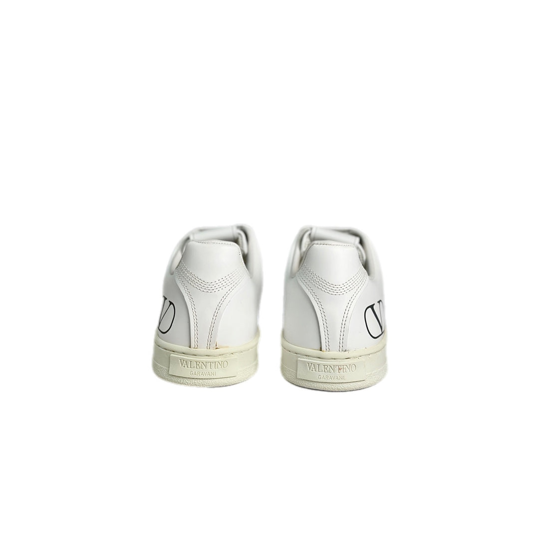Valentino White Leather Sneaker #37
