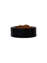 Louis Vuitton Black Leather LOGO Belt 100cm - Jiaxyk