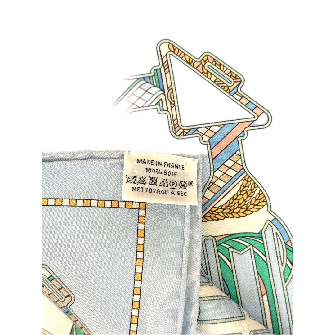 Hermes Silk Scarf 45cm Blue - Jiaxyk