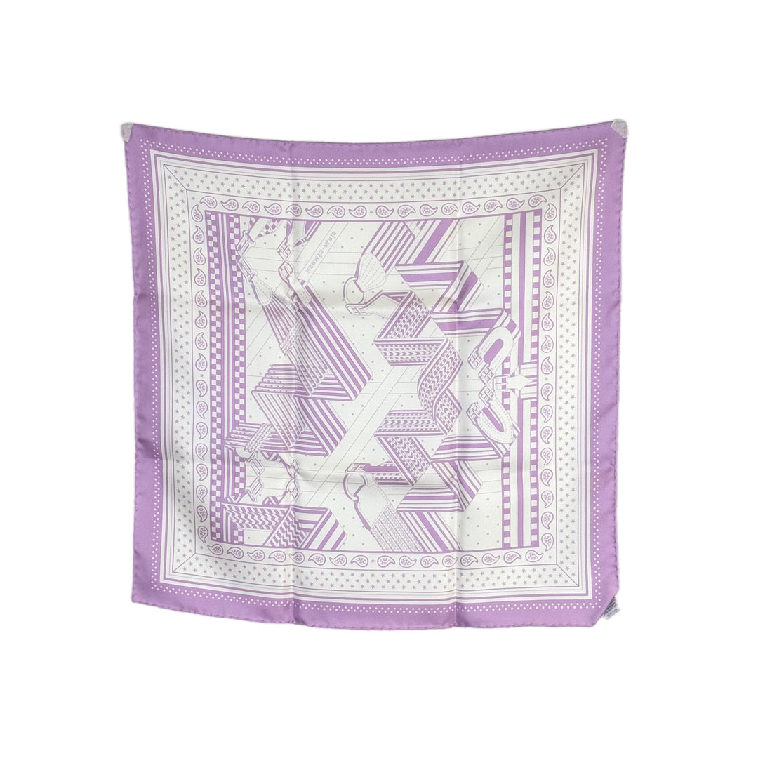 Hermes Silk Scarf 55cm Purple - Jiaxyk