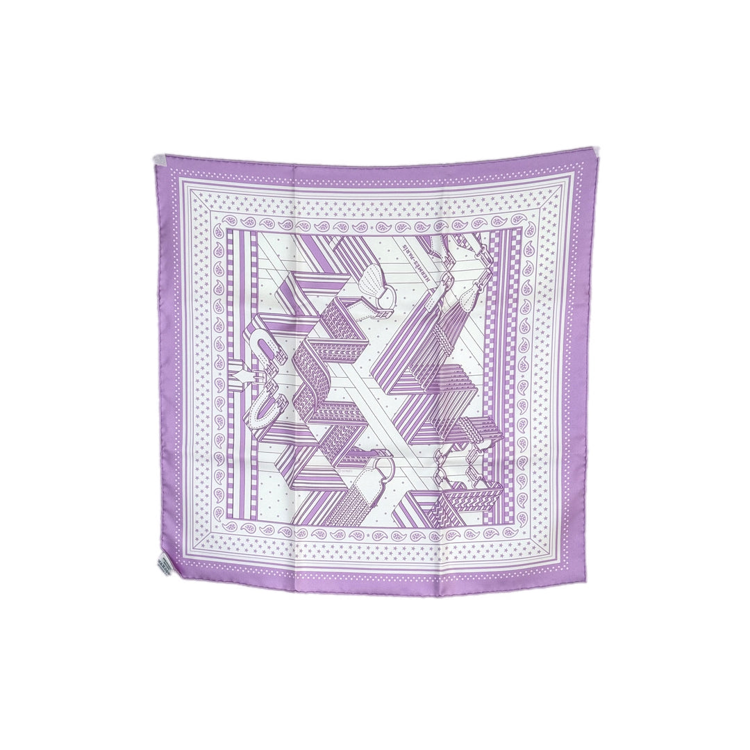 Hermes Silk Scarf 55cm Purple - Jiaxyk