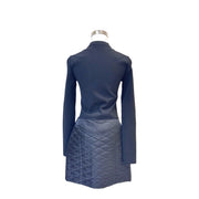 Pre-owned Louis Vuitton Black Zip Quilted Poly Dress - photo 2