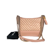 Chanel Medium Gabrielle Bag Chevron Calfskin