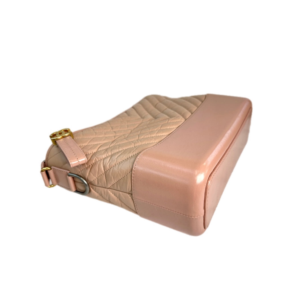 Chanel Medium Gabrielle Bag Chevron Calfskin