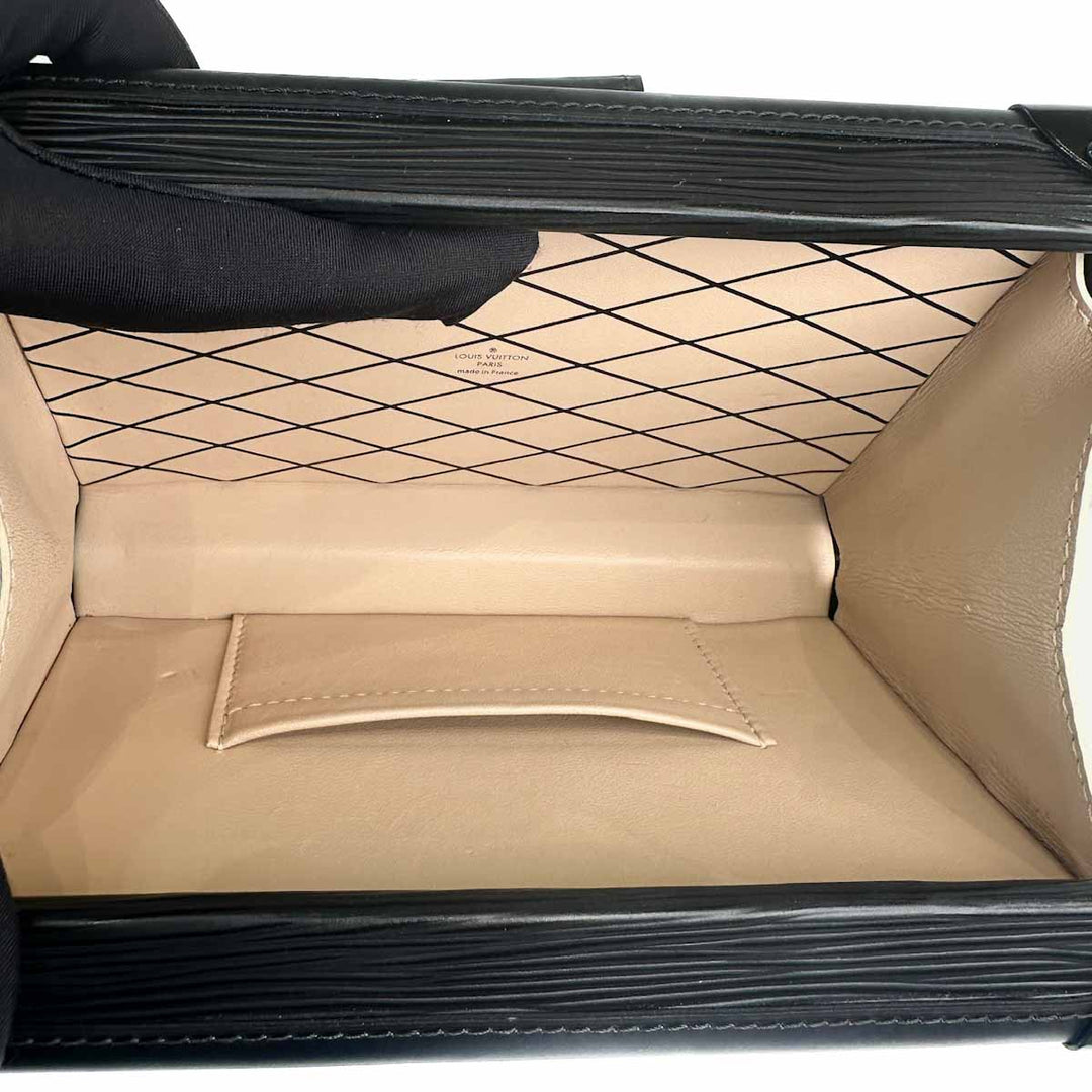 Louis Vuitton Petite Malle Black Bag Epi