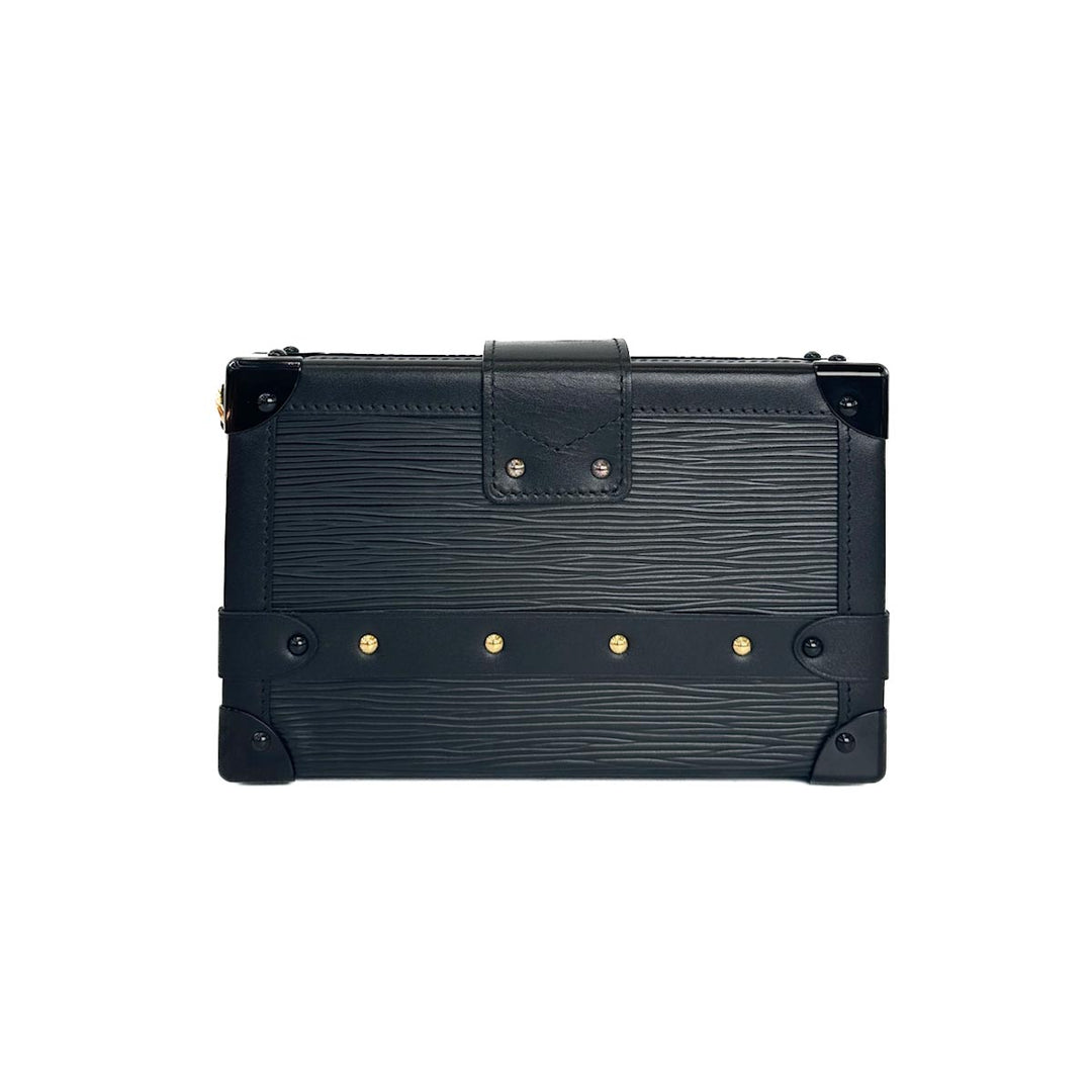 Louis Vuitton Petite Malle Black Bag Epi