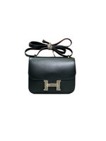 Hermes Constance 18 with Lizard Buckle Black Monsieur - Jiaxyk