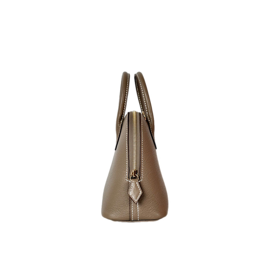 Hermes Bolide Mini 18 Etoupe Bag