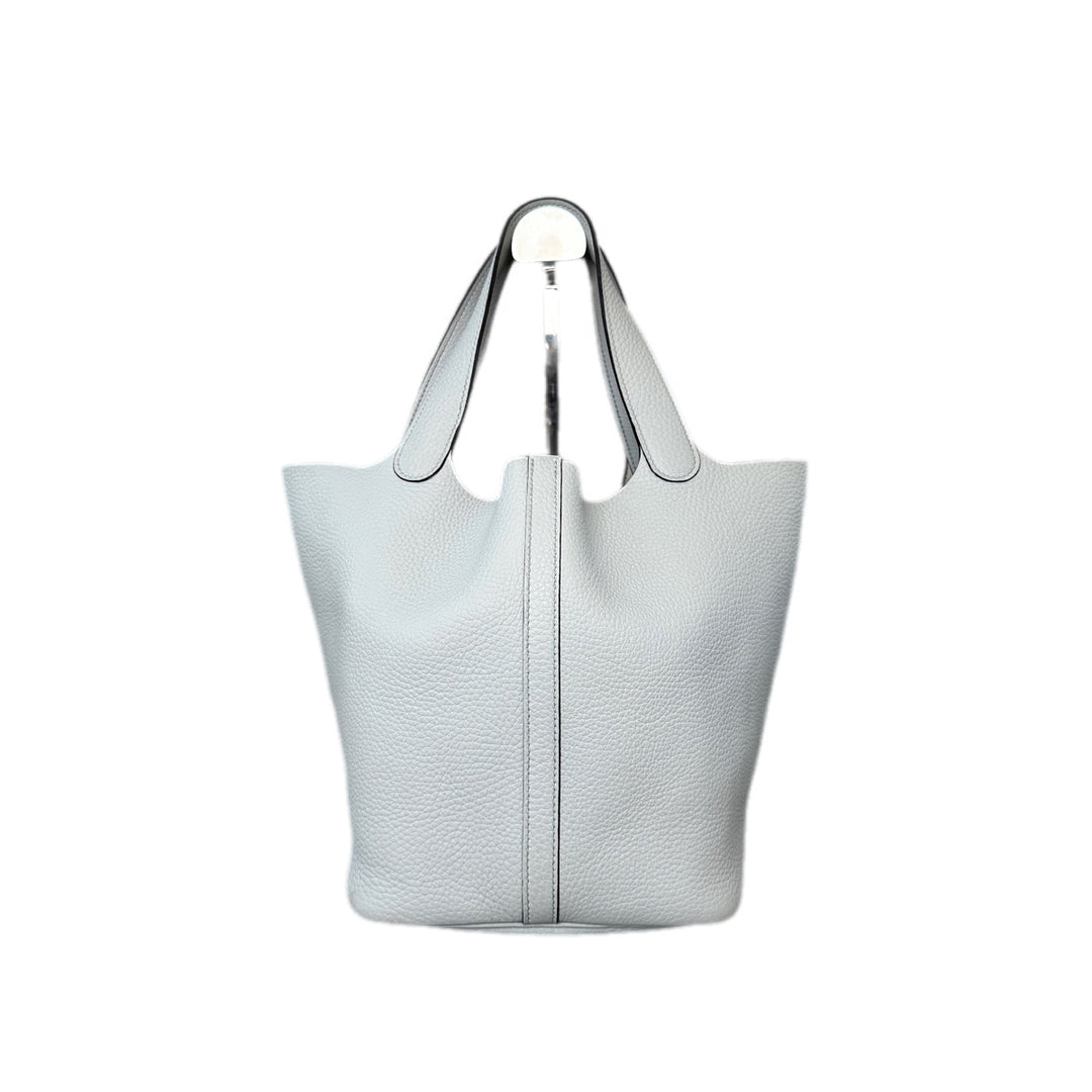 Hermes Picotin 22 Blue Pale