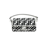 Fendi Small Black/White Baguette Bag - Jiaxyk