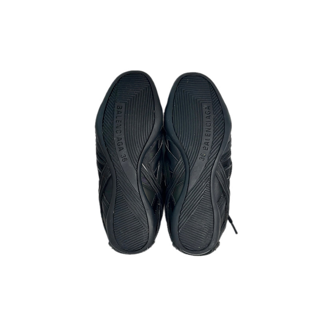 Balenciaga Drive Black Panelled Sneaker #36