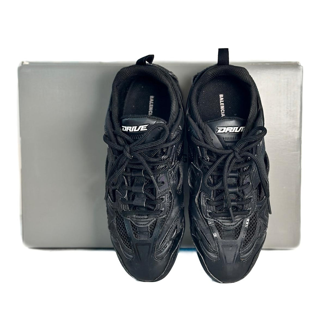 Balenciaga Drive Black Panelled Sneaker #36