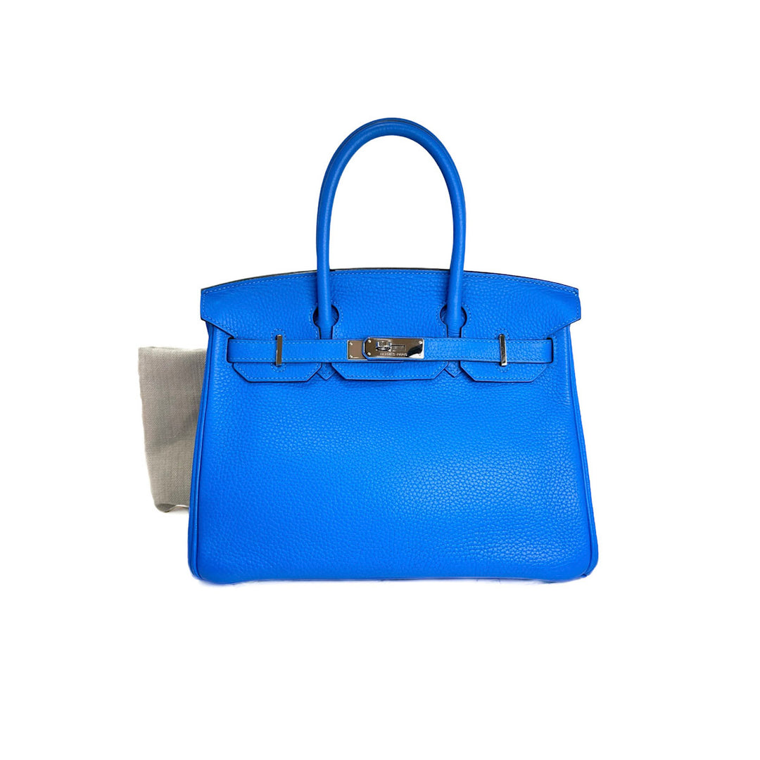 Hermes Birkin 30 Togo Blue