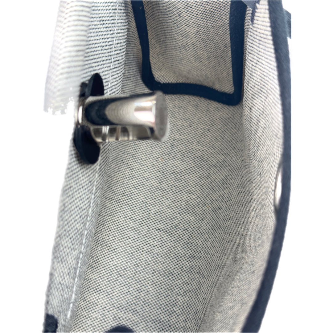 Hermes Herbag Mini 20 Bag Black/Canvas - Jiaxyk