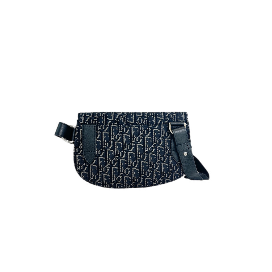 Dior Saddle Messenger Bag Black