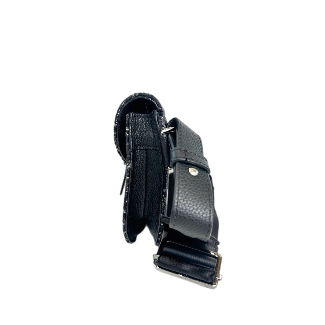 Dior Saddle Messenger Bag Black