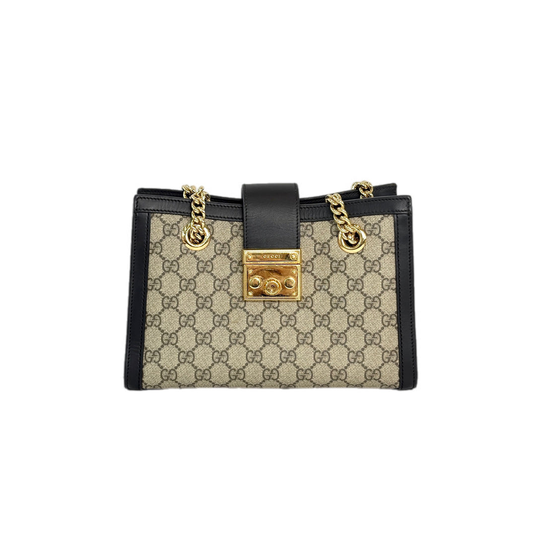 Gucci GG Supreme Padlock Tote Bag Small