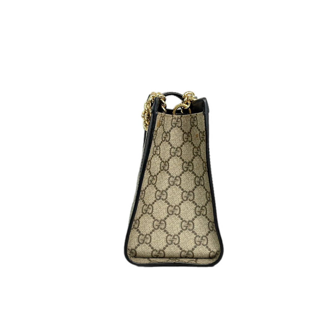Gucci GG Supreme Padlock Tote Bag Small