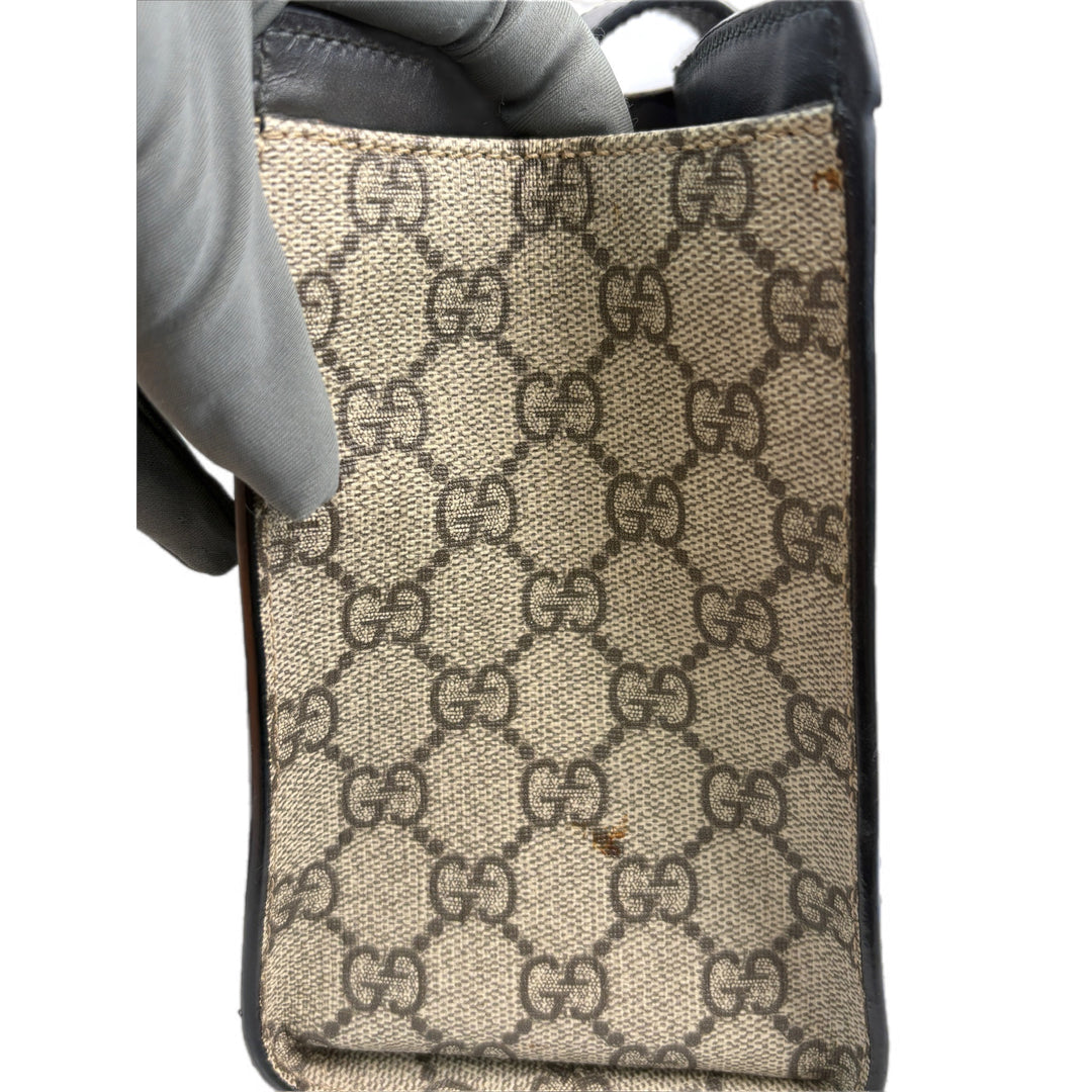 Gucci GG Supreme Padlock Tote Bag Small