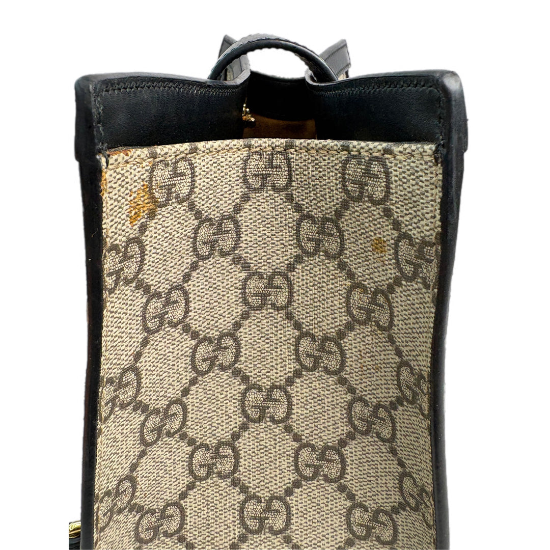 Gucci GG Supreme Padlock Tote Bag Small