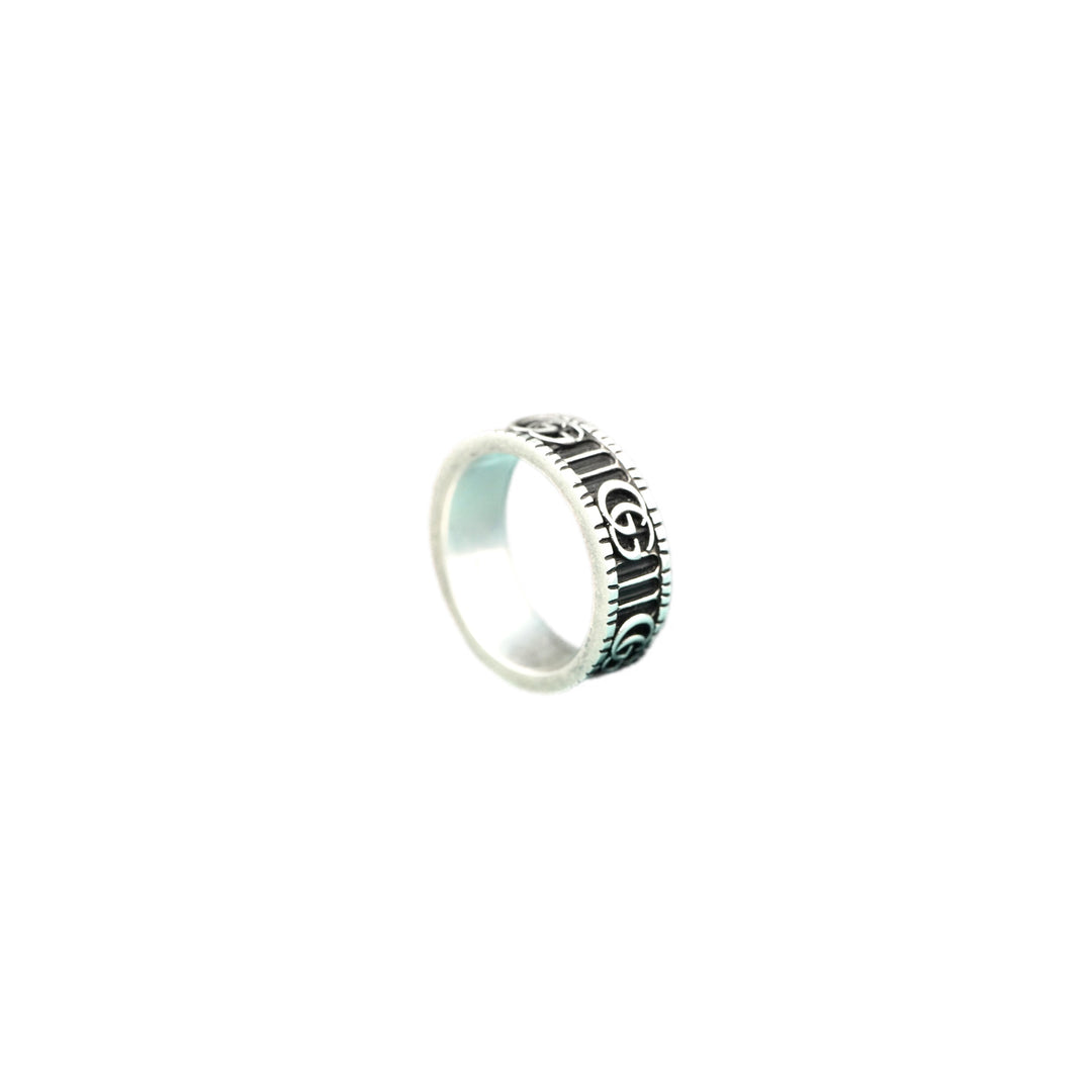 Gucci GG Marmont wide ring Silver Ring 23# - Jiaxyk