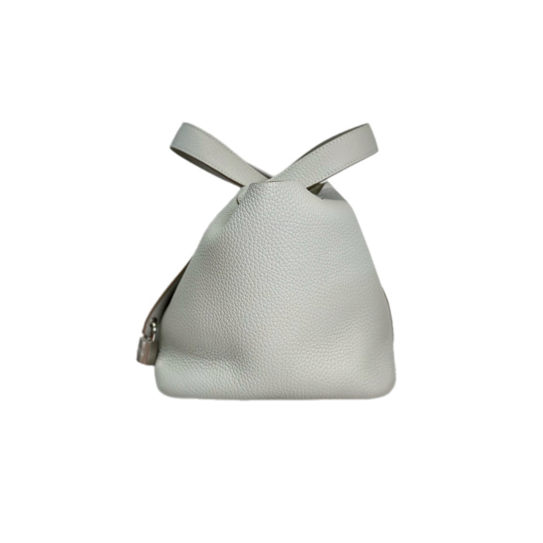Hermes Picotin 18cm TC Bag 80 Gris Perle