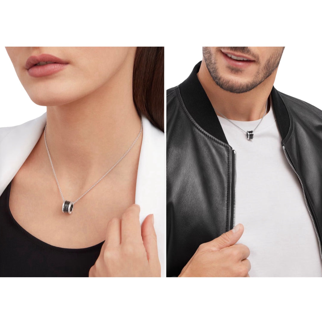 Bvlgari Save The Children Silver/Ceramic Necklace