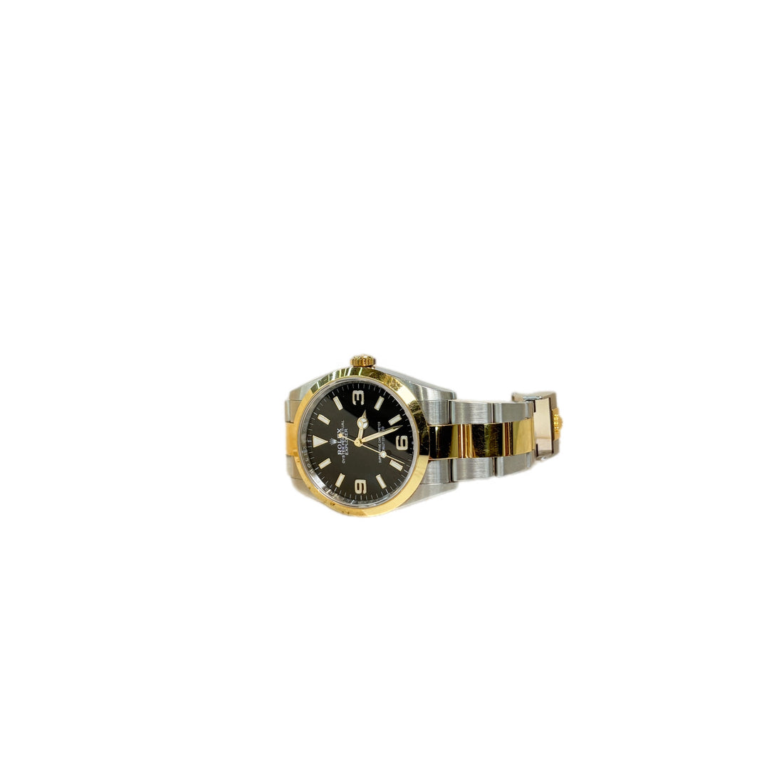 Rolex Explorer Oyster Auto Watch steel/gold 34MM