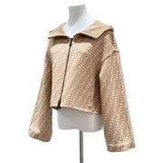 Fendi Reversible Beige Wool Jacket #42