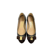 Ferragamo Varina Vara Ballet Flats - Jiaxyk