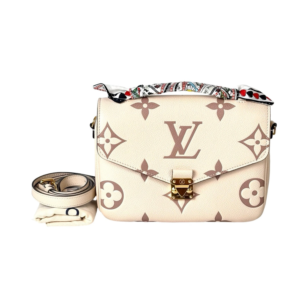Louis Vuitton Cream Pochette Métis Bag