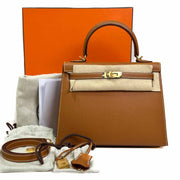 Hermes Kelly 25 Epsom 06 Gold - Jiaxyk