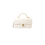Chanel White Top Handle Bag - Jiaxyk