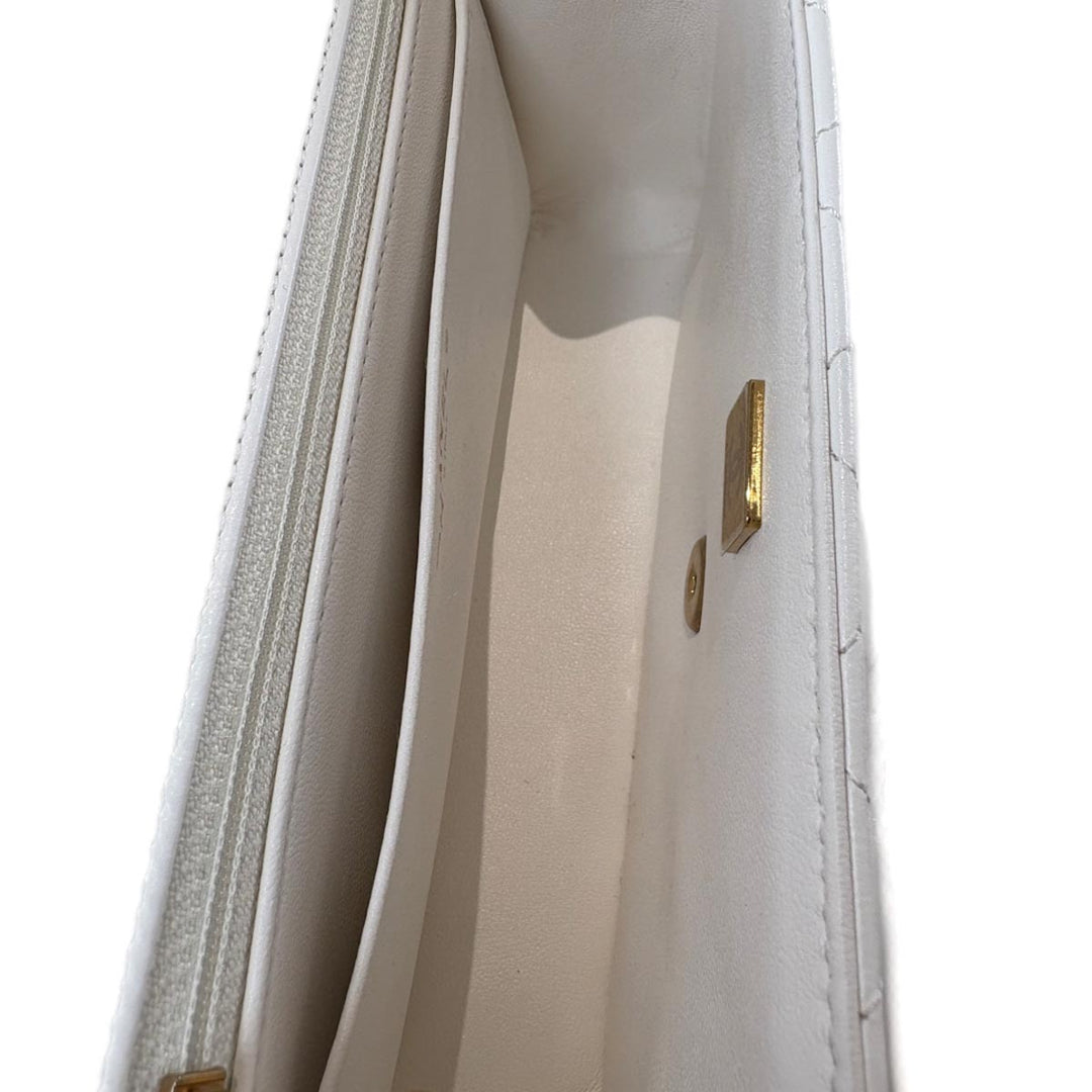 Chanel White Top Handle Bag - Jiaxyk