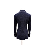Gucci Navy Tweed Jacket with Gold Hardware #36