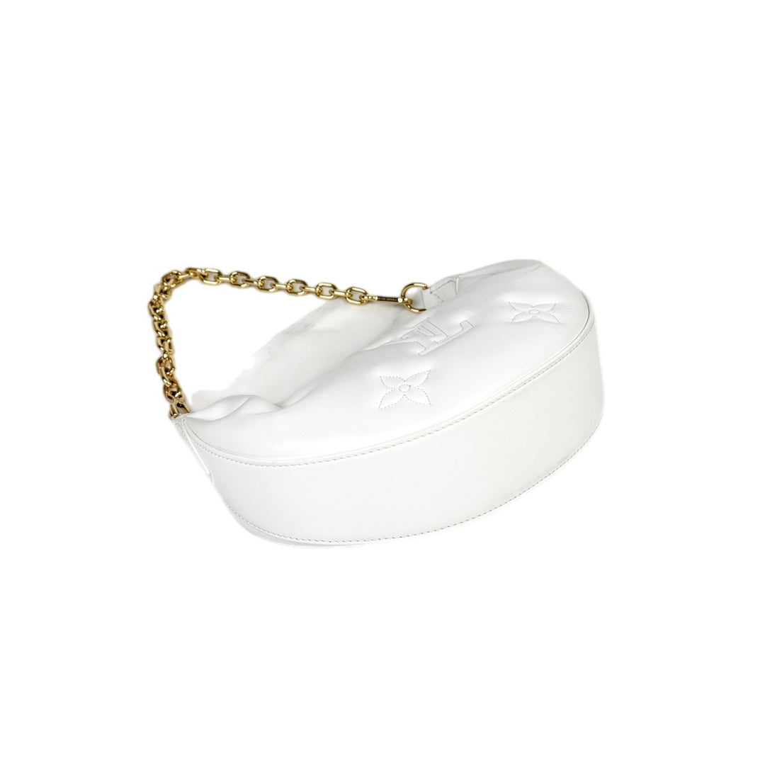 Louis Vuitton Bubblegram Over the Moon Hobo White Bags