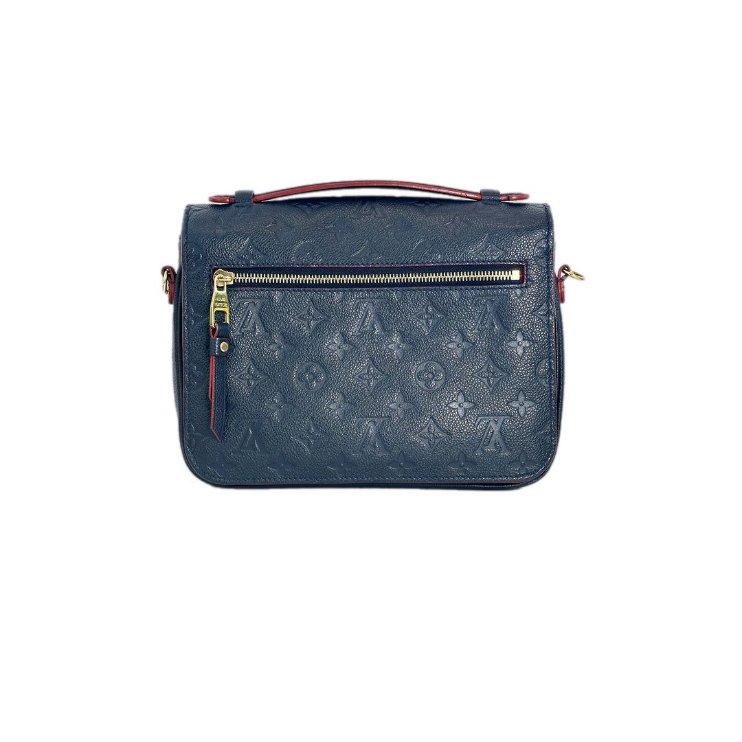 Louis Vuitton Pochette Métis Calfskin Navy