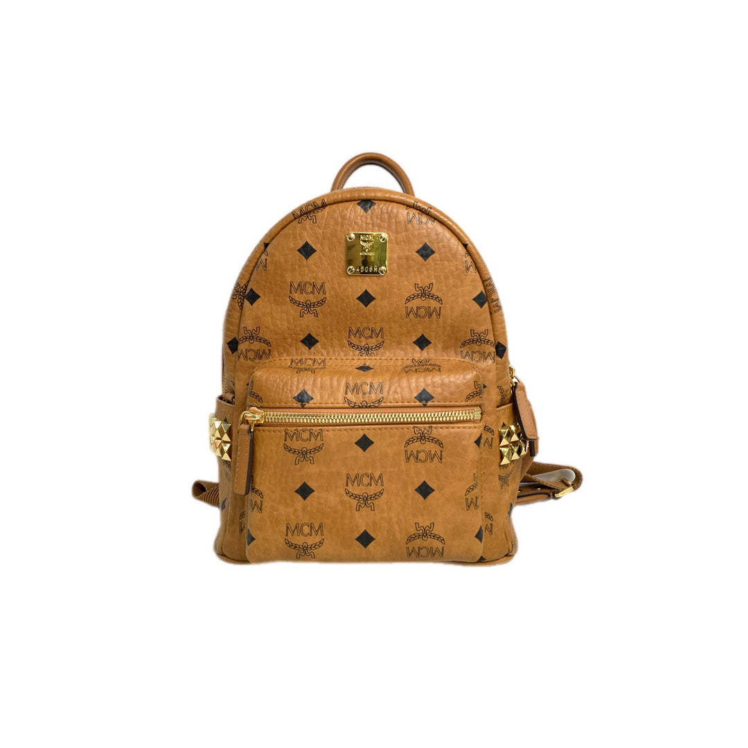 MCM Stark Side Studs Mini Backpack Bag