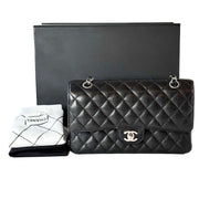 Chanel Classic Flap Medium Black Caviar Bag