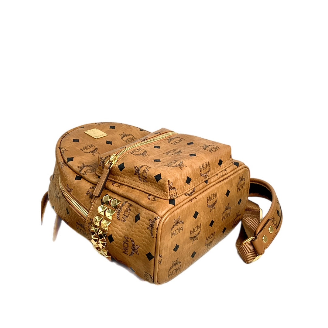 MCM Stark Side Studs Mini Backpack Bag
